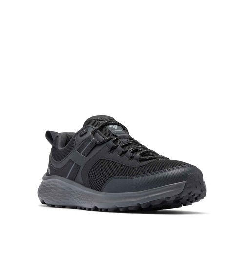 Columbia Mens Konos Low, Black/Shark, 8