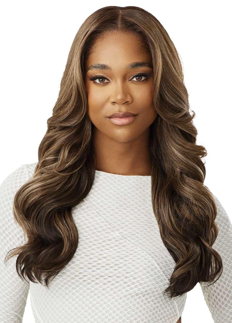 Outre Lace Front Wig - Perfect Hair Line 13X6 - Fiorina (DRST CHOCOLATE SWIRL)