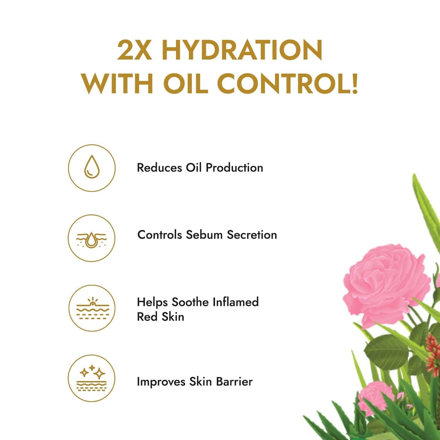 Kapiva Skin Rituals Aloe Rose Gel 200 gms | After-sun Soothing Gel | For Sunburn Relief & Hydration | Clinically Tested Rose Act