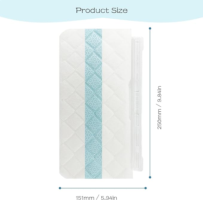 20 Pack Replacement Pads for Shark VACMOP VM252 VM200 VM190 VM250 VM251 VM200C VM252C VC205 QM250 Vac Mop Pads Refills, 20 Pack