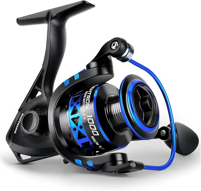 KastKing Centron & Centron Lite Spinning Reels, Size 500 is Perfect for Ice Fishing, Up to 17.5 Max Drag, 5.2:1 Gear Rati...