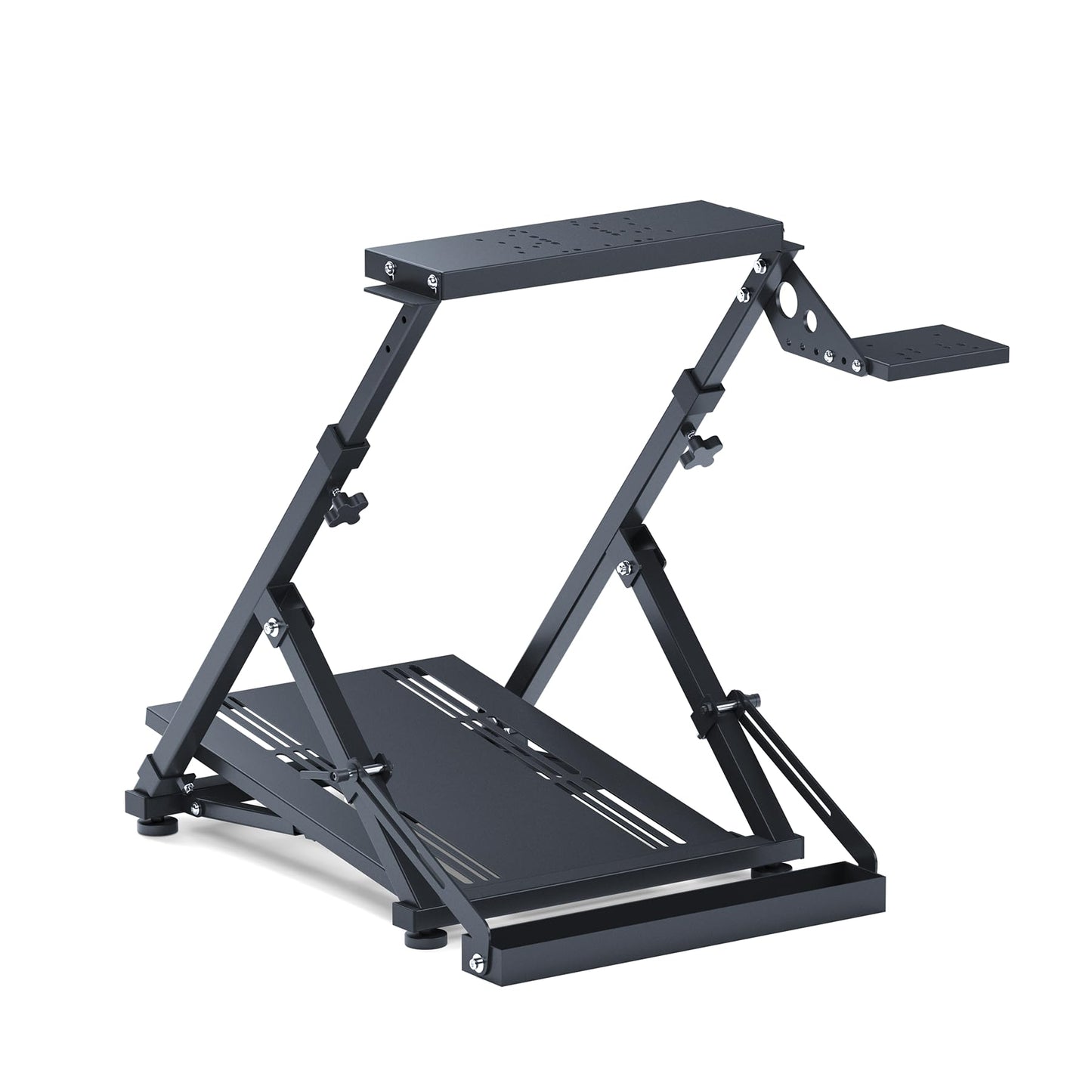 GT OMEGA PRO Wheel Stand - Compatible with Logitech G29, G920, & G923, Thrustmaster T300, T500 TX, & TH8A, and Fanatec, Foldable Sim Racing Wheel Stand
