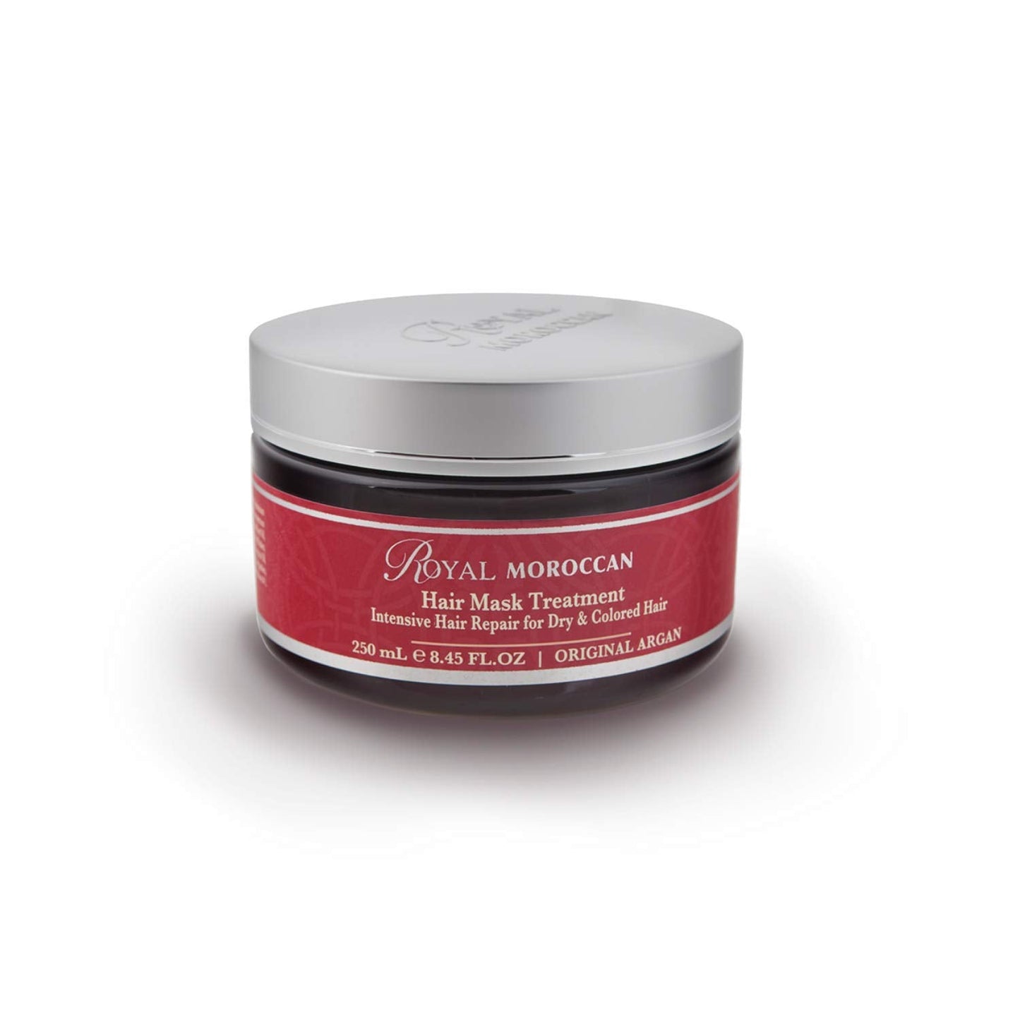 Royal Moroccan Hair Mask Treatment for Dry Hair - Moisturizing, Repairs, Restores Strength 250 ml / 8.45 fl.oz, Argan Oil for Co