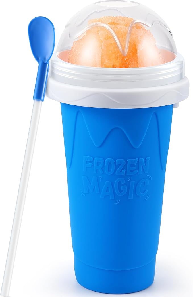 tgosomt Slushie Cup, Cool Stuff Slushy Maker Cups, Cool Funny Gadgets Things, White Elephant Gifts Stocking Stuffers Party...