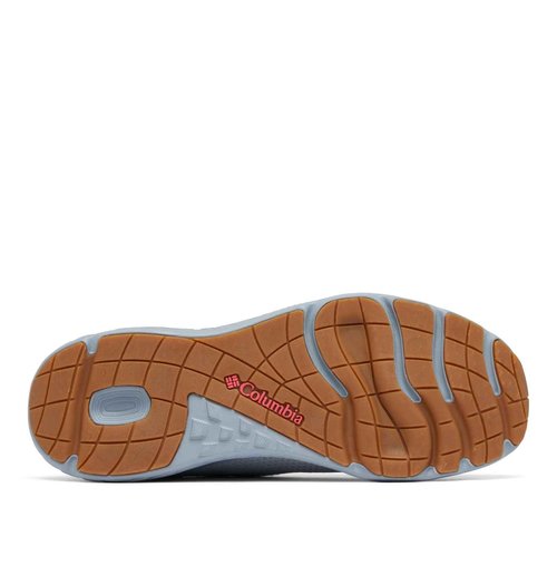 Columbia Mens PFG Castback Non Slip Boat Shoe, Cirrus Grey/Sunset Red, 11