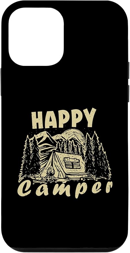 Happy Camper Outdoor Hiking and Camping Lifestyle Adventure Case for iPhone 12 mini