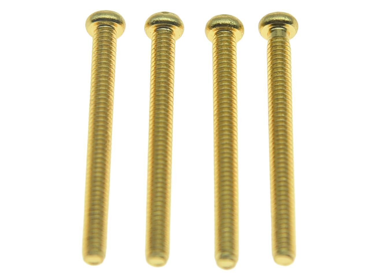 Kaish Pack Of 20 American Thread Humbucker Pickup Height Screws Guitar Humbucker Pickup Screws With Springs For Usa Thread Picku