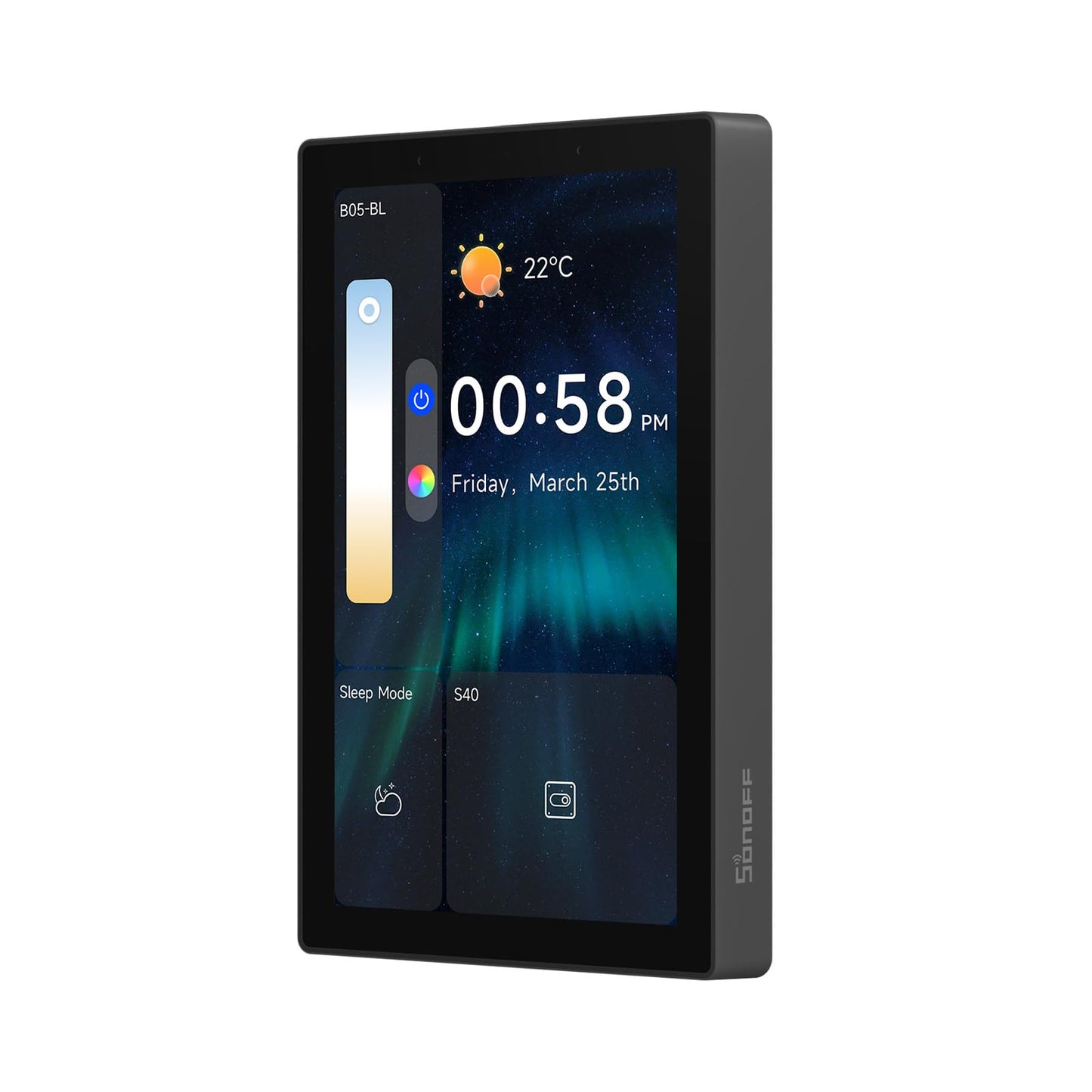 SONOFF NSPanel Pro 120 Smart Home Control Panel (Black)