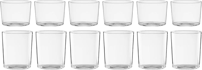 Oneida 896824 Stackables Clear Drinkware, Set Of 12