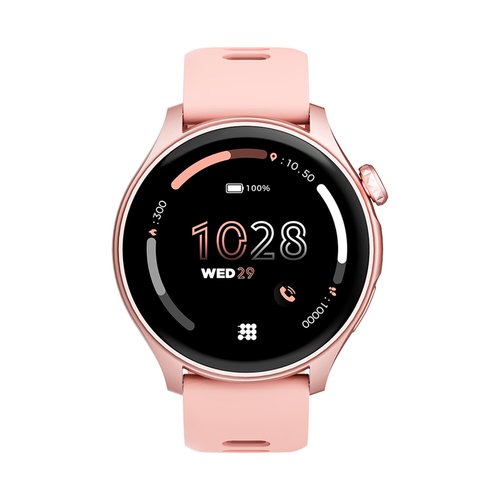 Cubitt Aura Smartwatch/Fitness Tracker with 1.43" Touch AMOLED Screen, Bluetooth Calling, 60+ Sports, Blood Oxygen, Heart Rate, Stress/Sleep Monitor, Waterproof, Step Counter, Compass Support