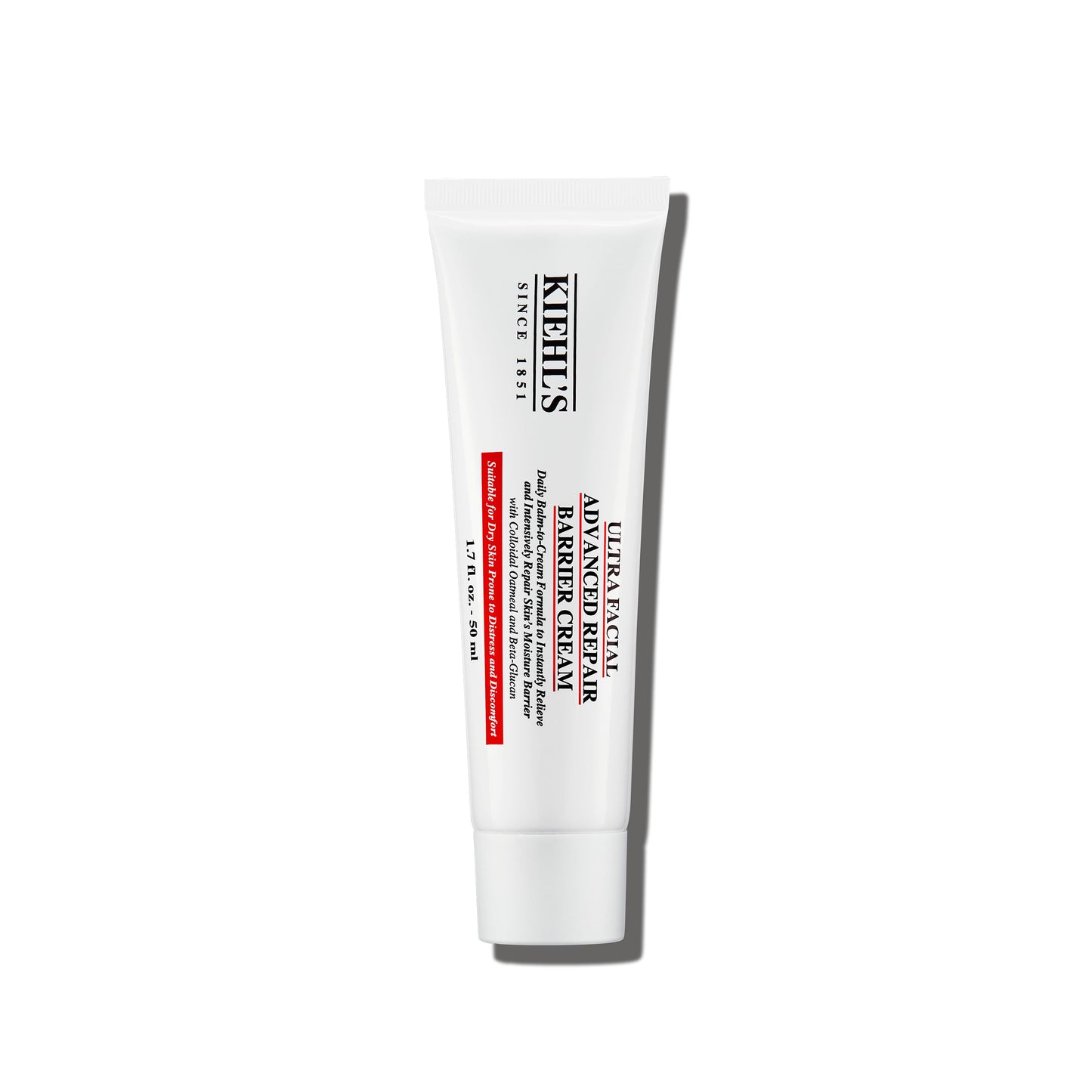 Kiehl's Ultra Facial Advanced Repair Barrier Cream, Intensive Treatment Relieves Dry + Sensitive Skin, Rapidly Reduces Redness a