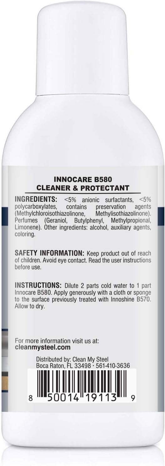 CLEAN MY STEEL Stainless Steel Cleaner and Protector 4oz