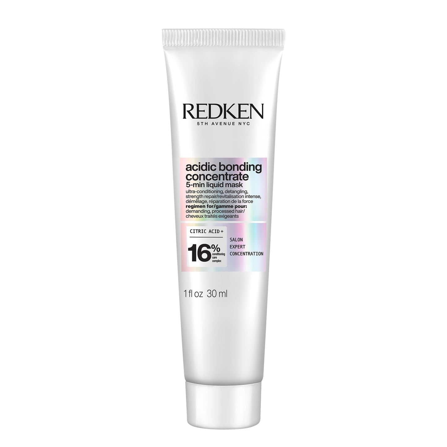 Redken Bonding Hair Mask for Dry, Damaged Hair Repair | Acidic Bonding Concentrate | Hydrating 5 Minute Hair Mask | For All Hair