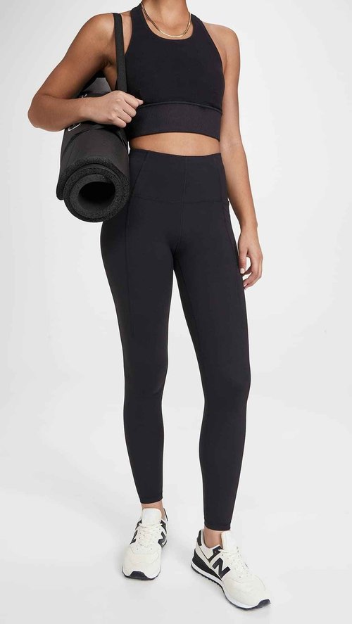 Sweaty Betty Women's Super Soft High Waist Yoga Workout Leggings Leggings, Black, XX-Small
