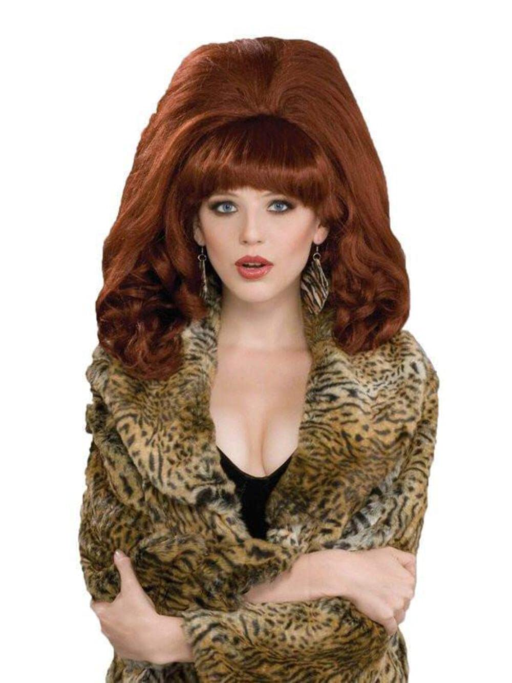 Forum Novelties Women's Big Costume Wig, Red, One Size
