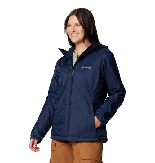 Columbia Women's Switchback II Sherpa Lined Jacket, Collegiate Navy, Medium
