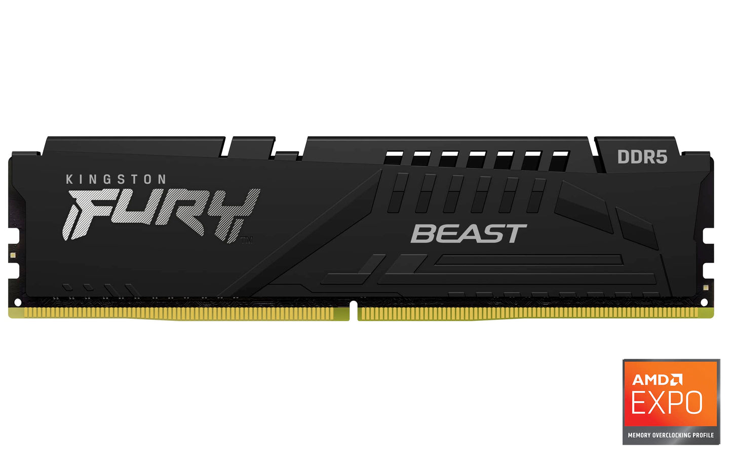 Kingston Fury Beast 32Gb (2X16Gb) 5200Mt/S Ddr5 Cl36 Desktop Memory Kit Of 2 | Amd Expo | Plug N Play | Kf552C36Bbek2-32