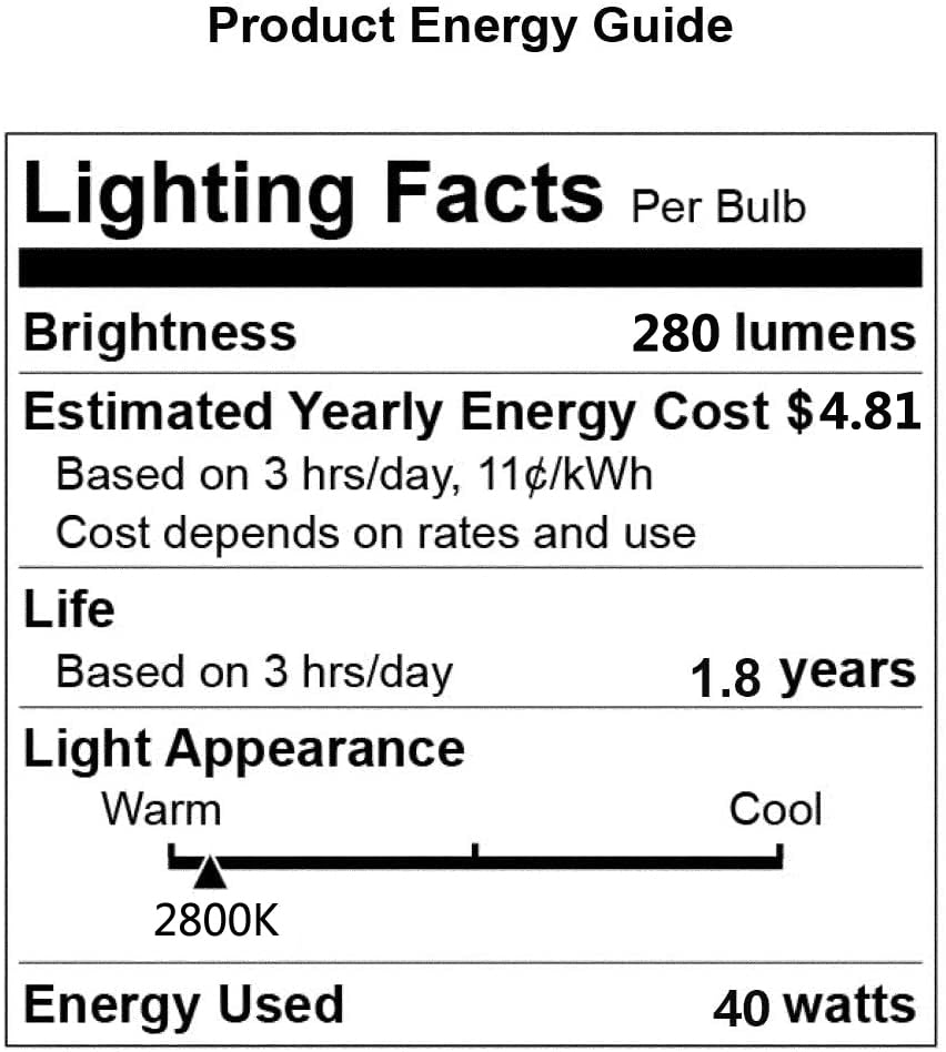 Snnalosses Appliance Light 40 Watt Bulb,High Temp Resistance Microwave Oven Bulb, E17 Indicator Intermediate Base T8 Tubular Light Bulbs,Dimmable (Pack of 8)