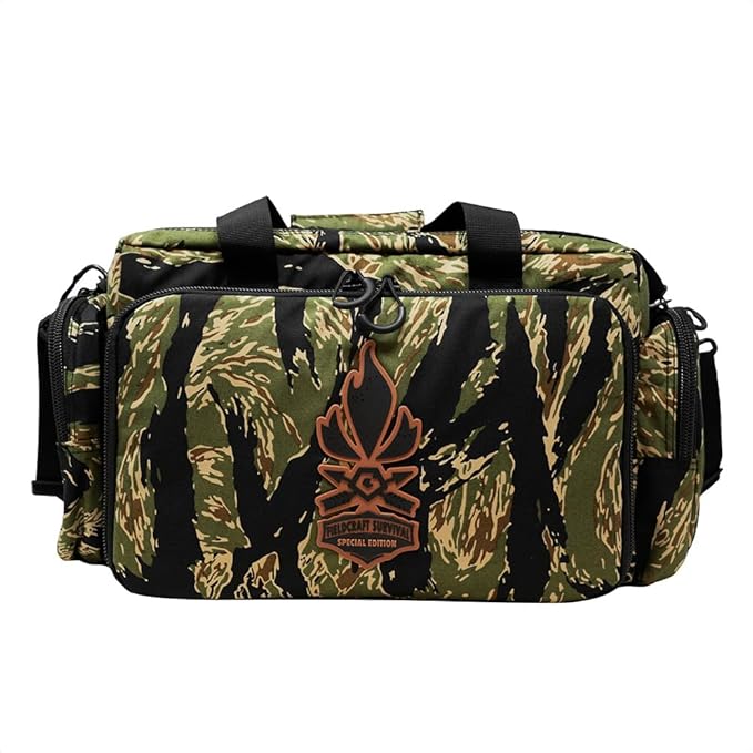 GRITR & Fieldcraft Survival Tactical Range Bag for Handguns and Ammunition | Shoulder Duty Military Style Duffle Bag for S...