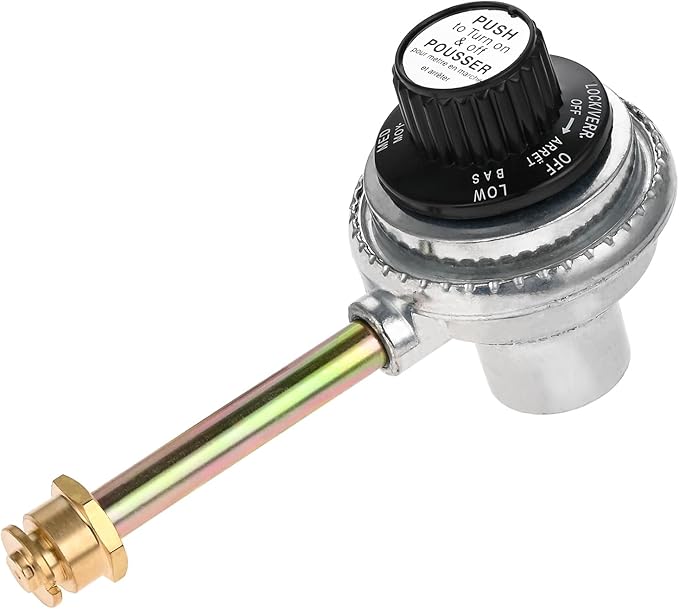 SURIEEN 29102349 29103224A Regulator Control Valve, Compatible with Charbroil Grill2Go Tru-Infrared 2012 Portable Gas Gril...