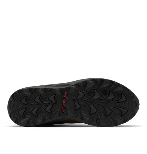 Columbia Men's Trailstorm Crest Mid Waterproof, Elk/Black, 12