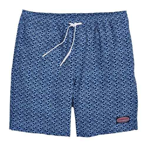 vineyard vines Mens 7 Inch Printed Chappy Swim Trunks