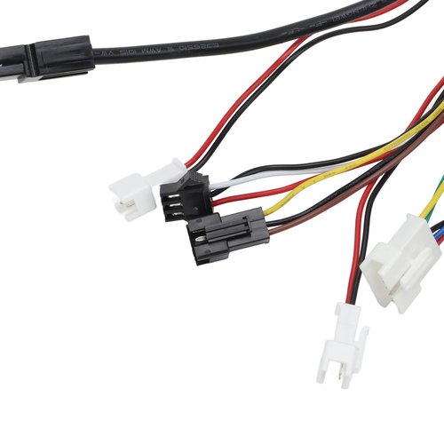 Conversion Kit, Low Level Input Electric Conversion Kit 35A Controller with S866 LCD Display Panel Set Speed Control Kit for Mountain Scooter 1500W Motor