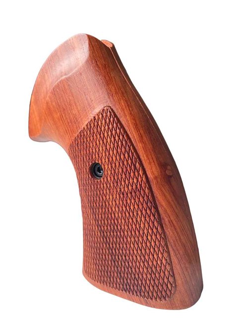 New! Grips Compatible with Colt Diamondback (D Frame) Short Butt Padauk Wood Raised Panel
