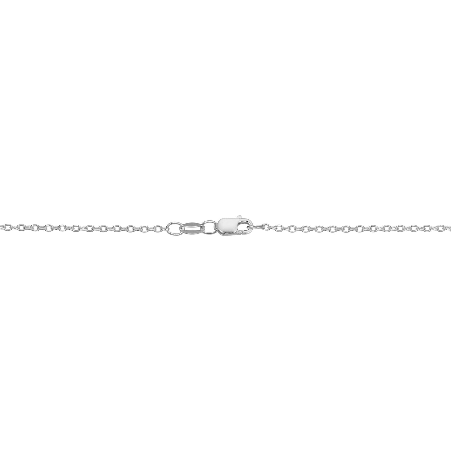 Kooljewelry Sterling Silver Round Cable Chain Necklace (1.6 mm, 22 inch)