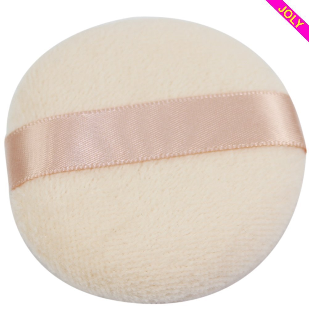 Joly Powder Puff for Makeup Face Powder Set of 5 (5 Pieces)