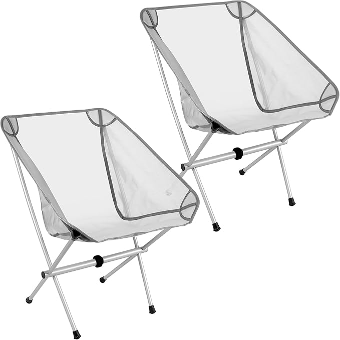 G2 GO2GETHER Ultra-Light Folding Camping Chair, All-Aluminum Frame, Surper Breathable Fabric, Easy to Carry, Compact Stora...