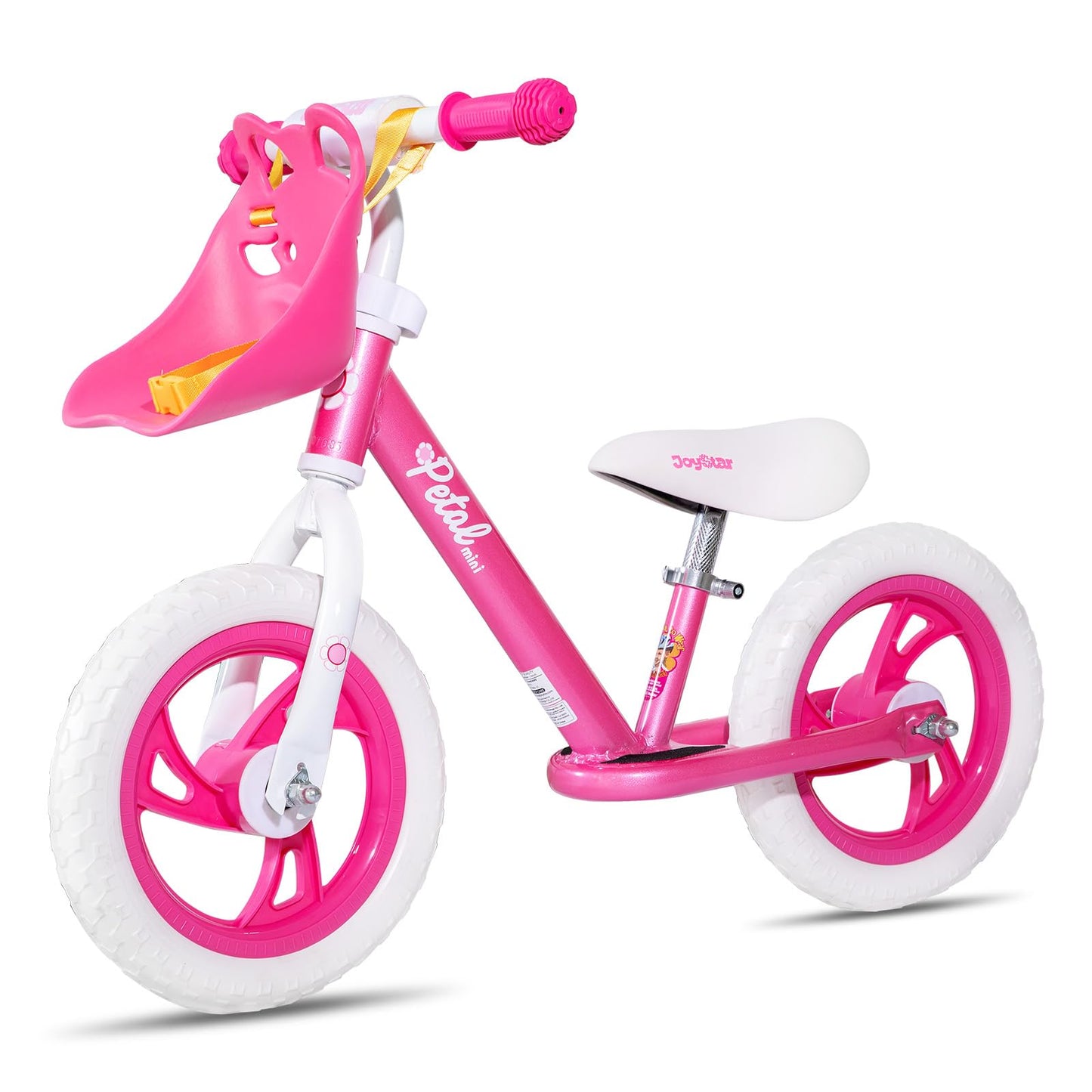 JOYSTAR 14 Inch Balance Bike for Boys Girls 18months-5 Years Old Push Bicycle Toddler Balance Bikes 14" Gift Bike for Boys Girls Pink