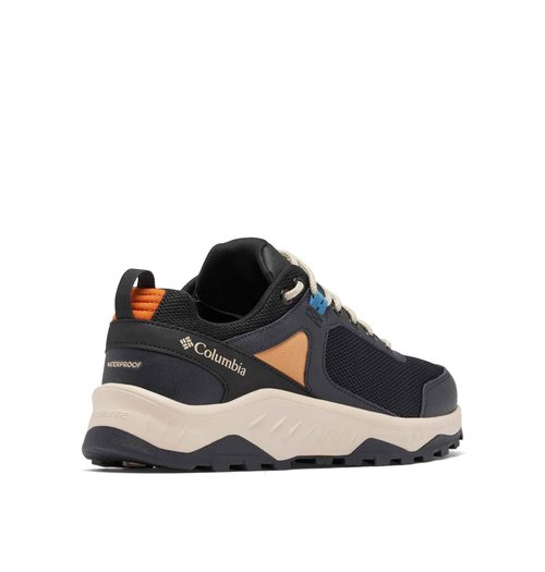 Columbia Mens Trailstorm Ascend Waterproof, Black/Canyon Sun, 14