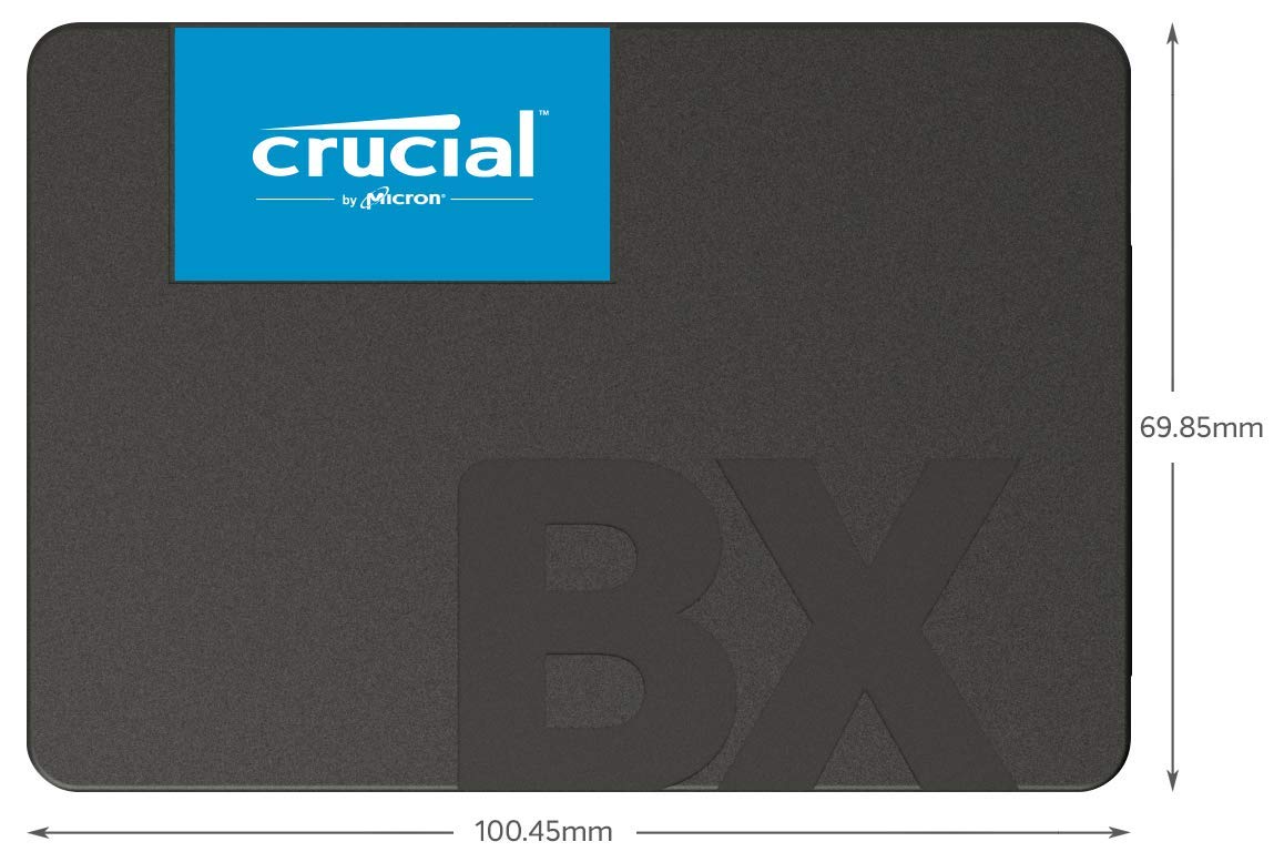 Crucial Bx500 2Tb 3D Nand Sata 2.5-Inch Internal Ssd, Up To 540Mb/S - Ct2000Bx500Ssd1, Solid State Drive