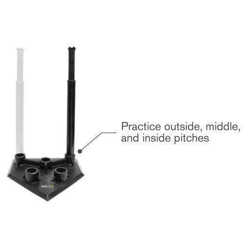 SKLZ 5-Position Tee and Impact Practice Balls 12 Pack Bundle, A Comprehensive Training Kit That Can Help You Improve Your Batting Skills.