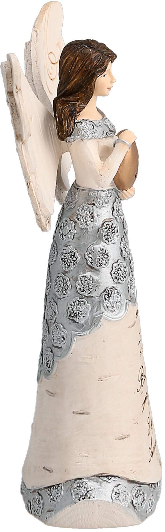 Pavilion Gift Company Elements Angels 82421 Figurine, Silver
