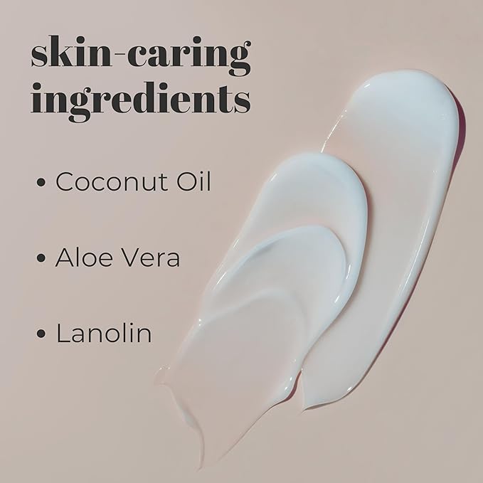 Mountain Ocean Skin Trip Coconut Body Lotion, 8 Oz (Pack of 3), Lightweight, Fast Asborbing Moisturizer for Women and Men, with Coconut Oil, Aloe Vera, & Lanolin