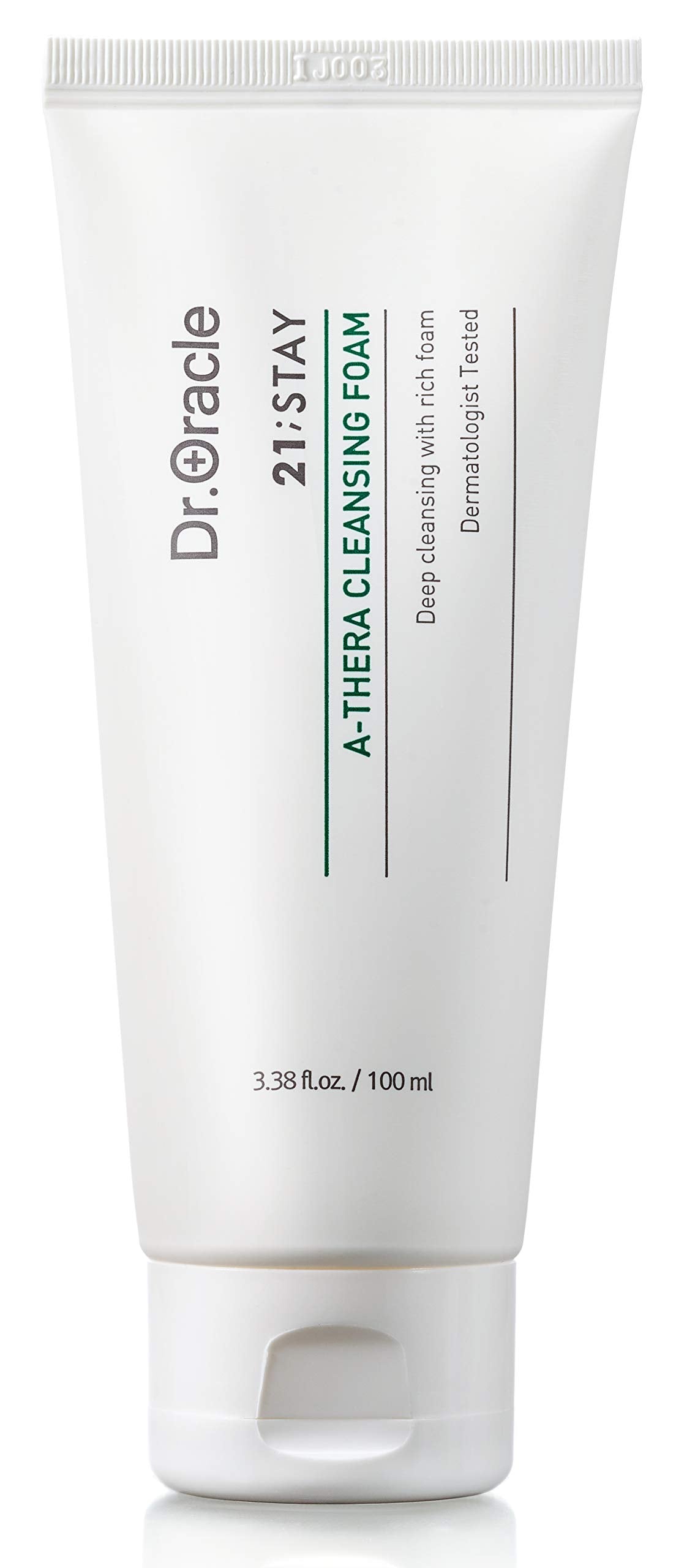 DR.ORACLE 21 Stay A-Thera Cleansing Foam - Tea Tree Oil & Salicylic Acid Cleanser for Hormonal Acne, Pore Deep Cleansing Foam, K
