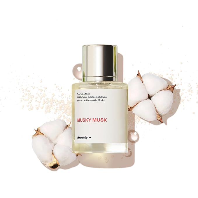 Dossier - Musky Musk - Eau de Parfum - Inspired by Juliette.Gun's Not a Perfume - Perfume Luxury - Pure Infused - Paraben-Free - Vegan - For Women - Fragrance 1.7 Fl Oz (Spray 50ml)