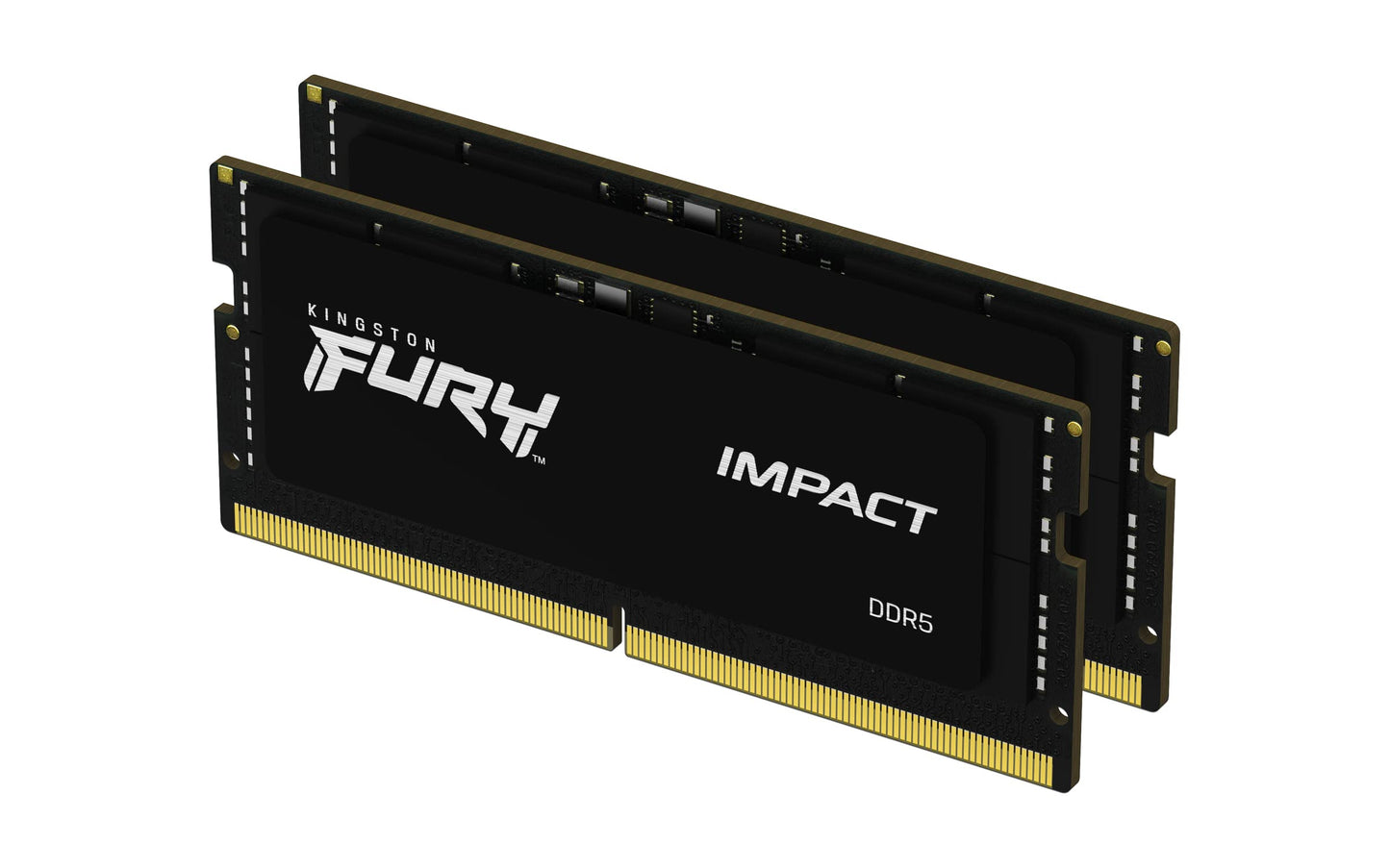 Kingston Fury Impact 32Gb (2X16Gb) 5600Mt/S Ddr5 Cl40 Laptop Memory Kit Of 2 | Lower Power Consumption | Intel Xmp 3.0 | Plug N