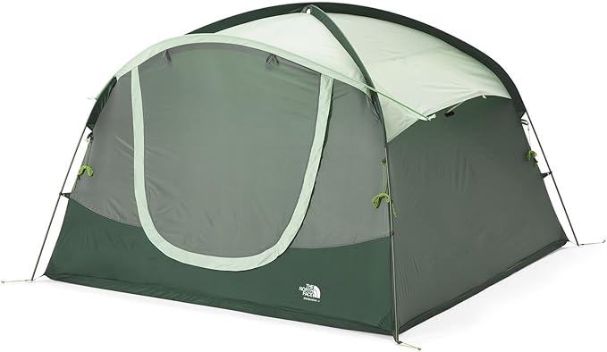 THE NORTH FACE Sequoia 4 Tent | Four-Person Waterproof Camping Tent, Spacious & Easy to Set Up, Front & Back Zipper Doors,...