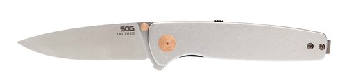 SOG Twitch III/Satin + Rose Gold + Polished/Blister Pack