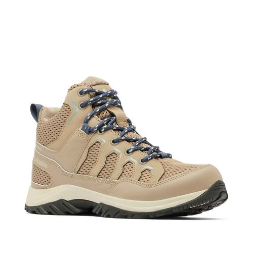 Columbia Women's Granite Trail Mid Waterproof, Ash Brown/Nocturnal, 9.5