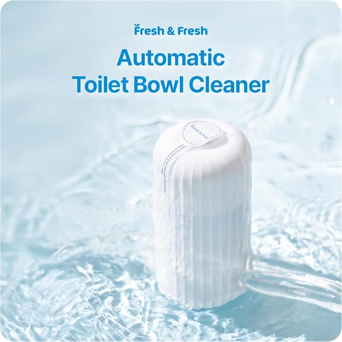 Fresh & Fresh Automatic Toilet Bowl Cleaners (Sky Blue) - 20 Bottles(UPTO 2500 FLUSHES/Bottle), Commercial and Residential Toilet Cleaner 3-4 MONTH Lasting Toilet Bowl Cleaner Bottle
