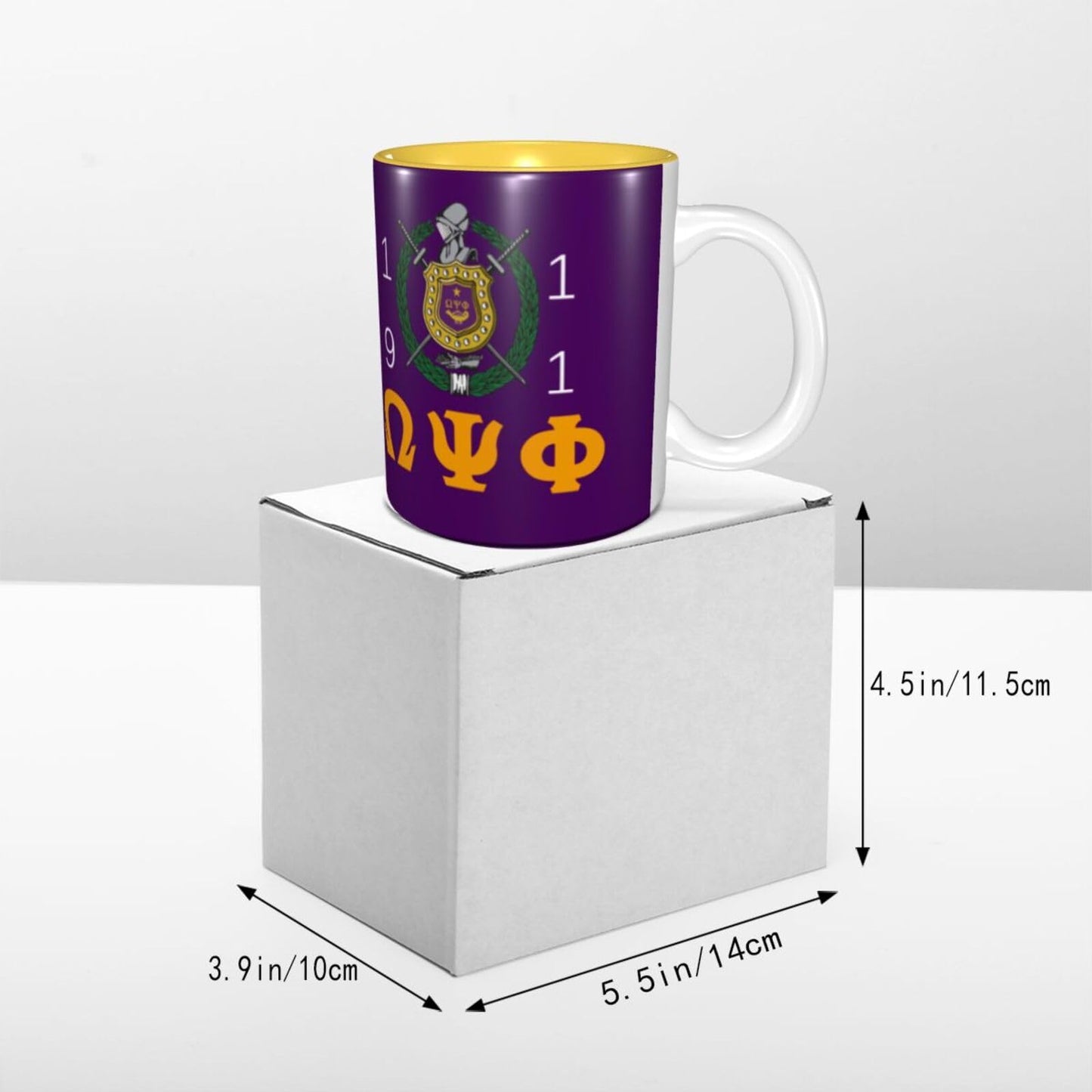 MoDma Coffee Mug Paraphernalia Gifts Tea Cup Novelty Coffee Cup Office Work And Home 12 Oz, Yellow