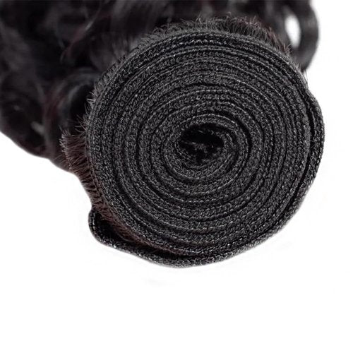 Water Wave Bundles Human Hair Wet And Wavy Human Hair Bundles 24 26 28 Inch Soft And Healthy Unprocessed Brazilian Remy Hair Extensions For Women 3Pcs/Set Deals