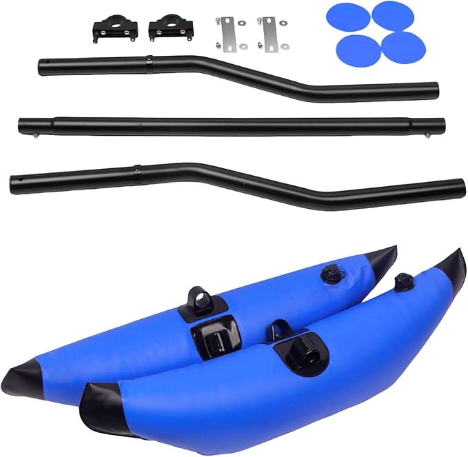 Shurhome PVC Inflatable Kayak Outrigger Float Balancing Canoes Outrigger Kayak Inflatable Outrigger Float Balancing Boats ...