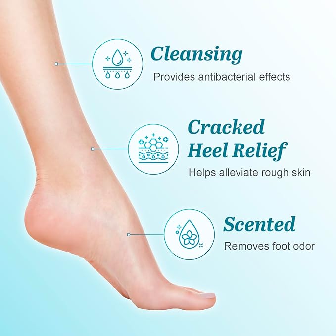 Cotton Foot - Foot Shampoo Soap (Grapefruit, 13fl oz) - Refreshing Cleanse Spray, Deodorizing Foot Care Wash. Foaming Wash, Easy to Use