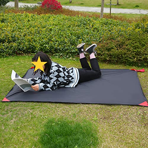Azarxis Pocket Blanket Waterproof Beach Picnic Festival Mat Sandproof Ultralight Compact Portable Travel Tent Tarp Footpri...