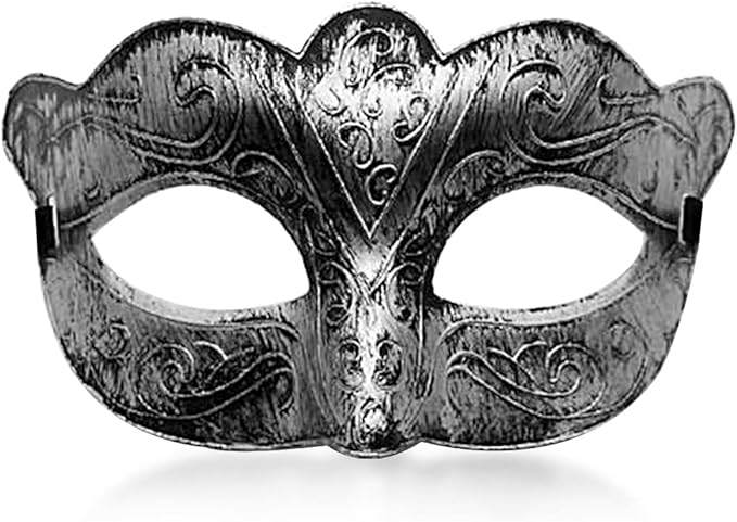 MYMENU Masquerade Mask for Men Women Vintage Greek Venetian Retro Masks for Halloween Carnival Mardi Gras Costume Cosplay
